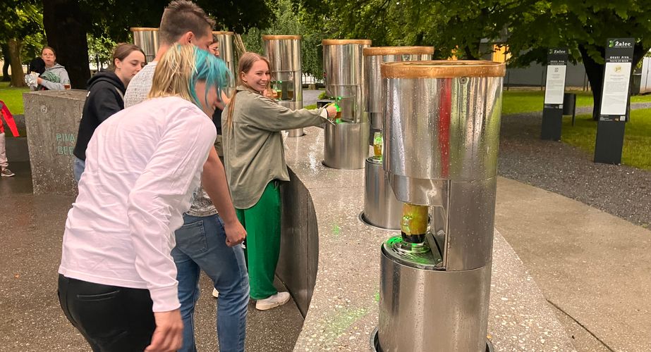 Bier fontein biertjes proeven Bier fontein biertjes proeven